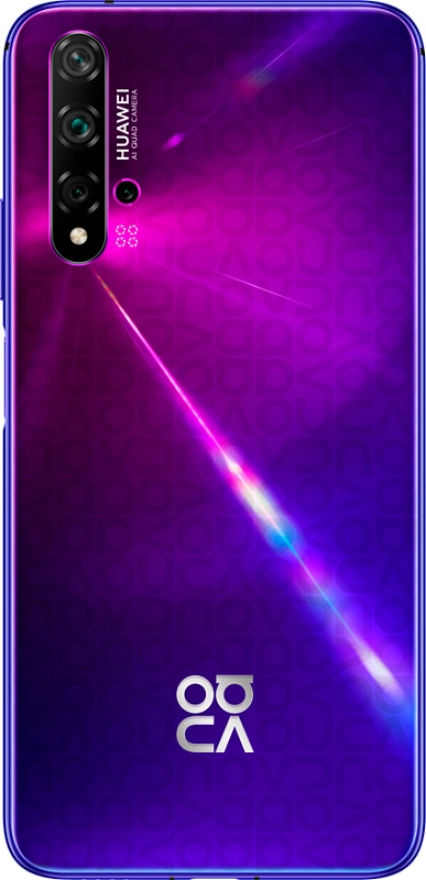 Смартфон Huawei Nova 5T 6/128GB (фиолетовый) фото 3